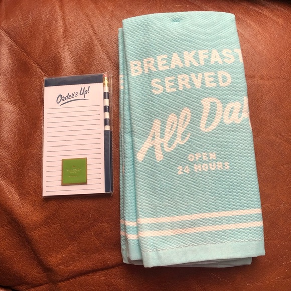 ♠️ Kate Spade kitchen towels + notepad! ♠️ - Picture 6 of 7
